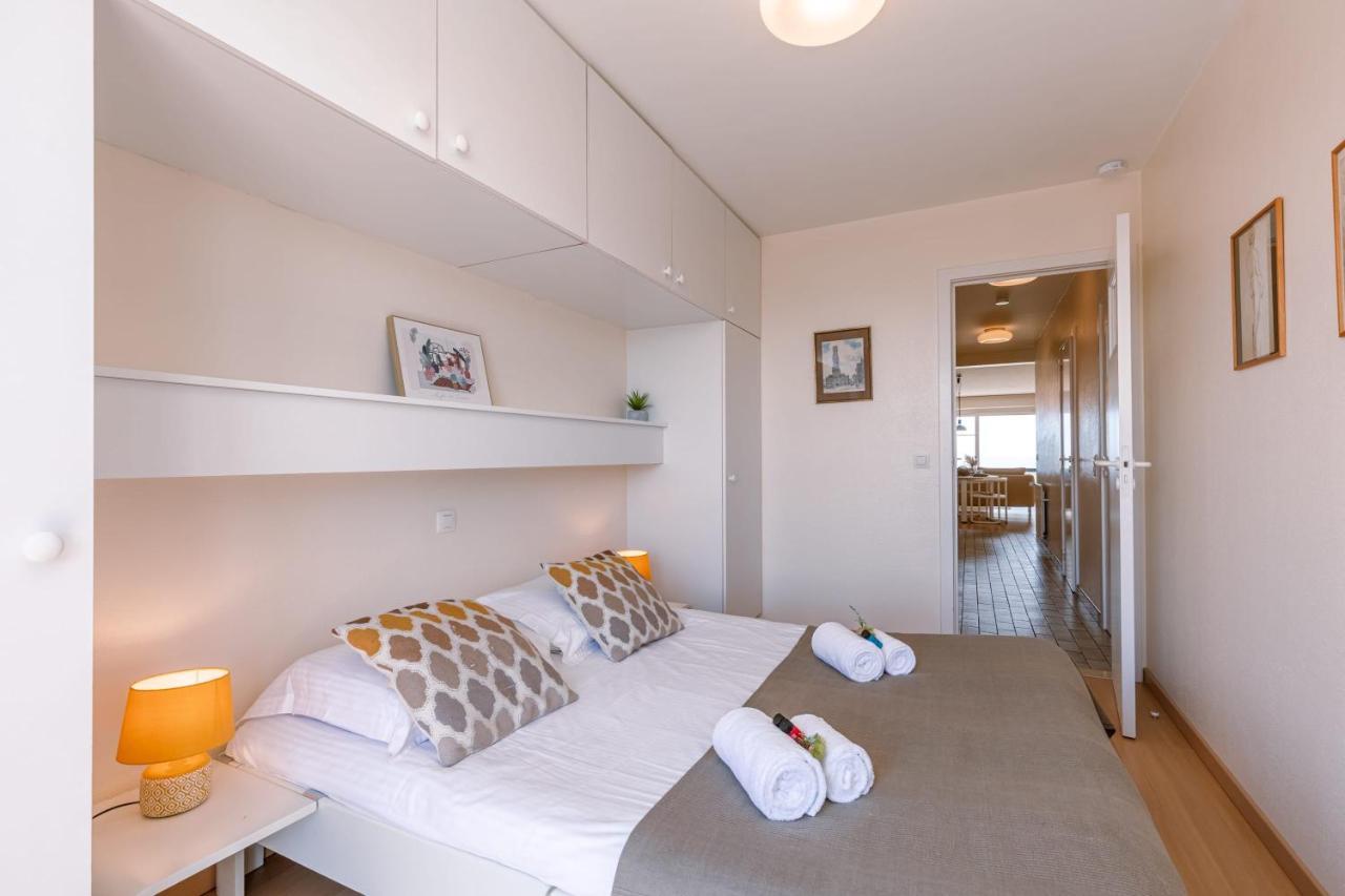 Stunning Seaview Apt On 7Th Floor At Beachfront Knokke-Heist Luaran gambar